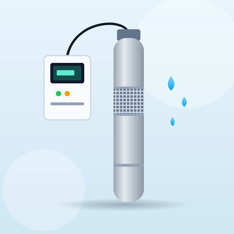 DC Solar Submersible Water Pump with Controller