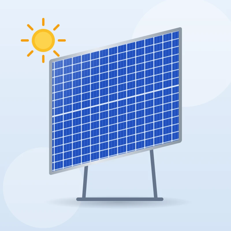 Bifacial N-Type TOPCon Solar Panel 580W